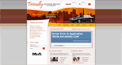 Desktop Screenshot of friendlylimoz.com